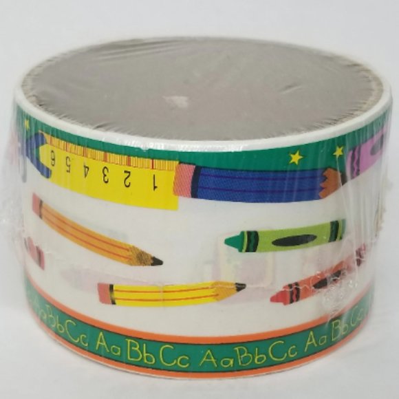 Sealed Roll of 90s Sandylion School Supply Stickers - Picture 4 of 5